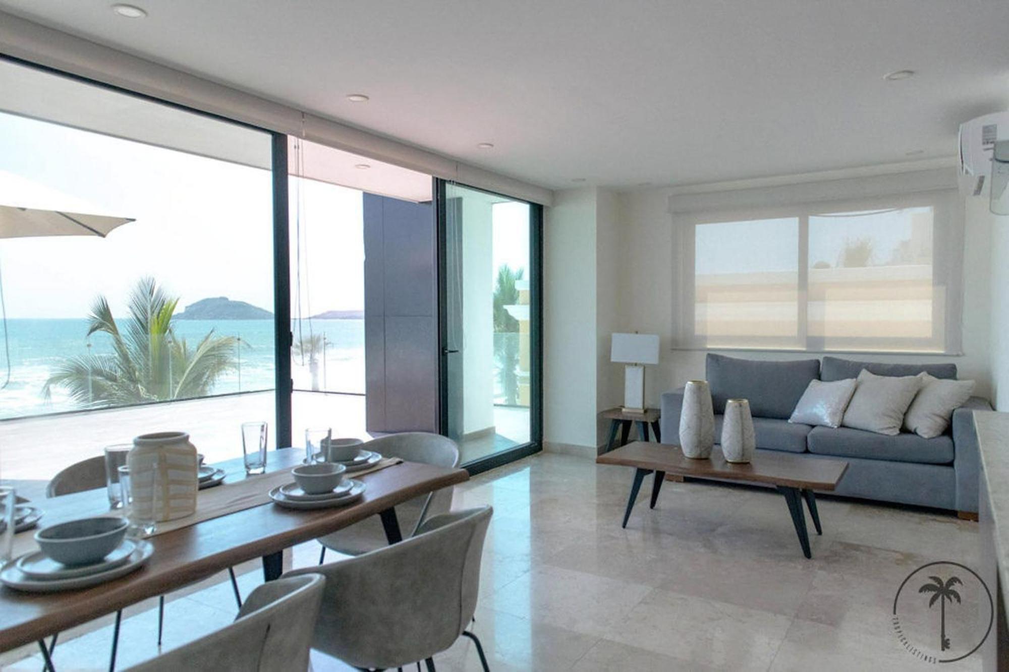 דירות מזטלן Terraza Con Vista Al Mar Y A Atardeceres מראה חיצוני תמונה